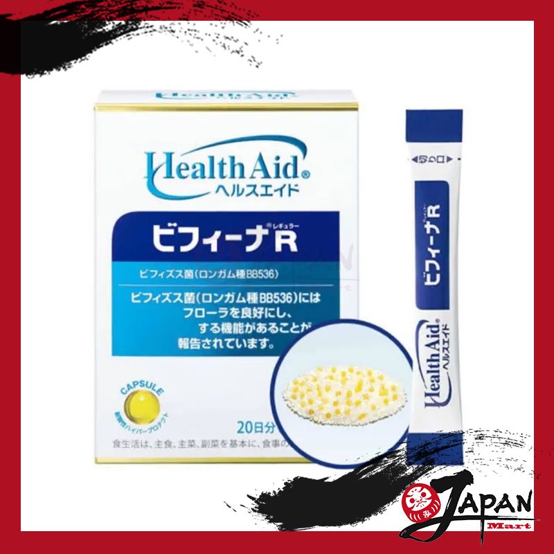 森下仁丹 - 日本版 Health Aid Bifina R 25億益生菌乳酸菌 20包